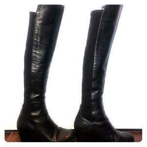 Stuart Weitzman - 9.5 black leather boots
